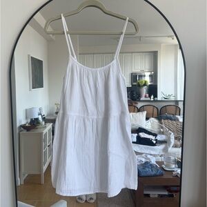 Wilfred Free White Cotton Dress